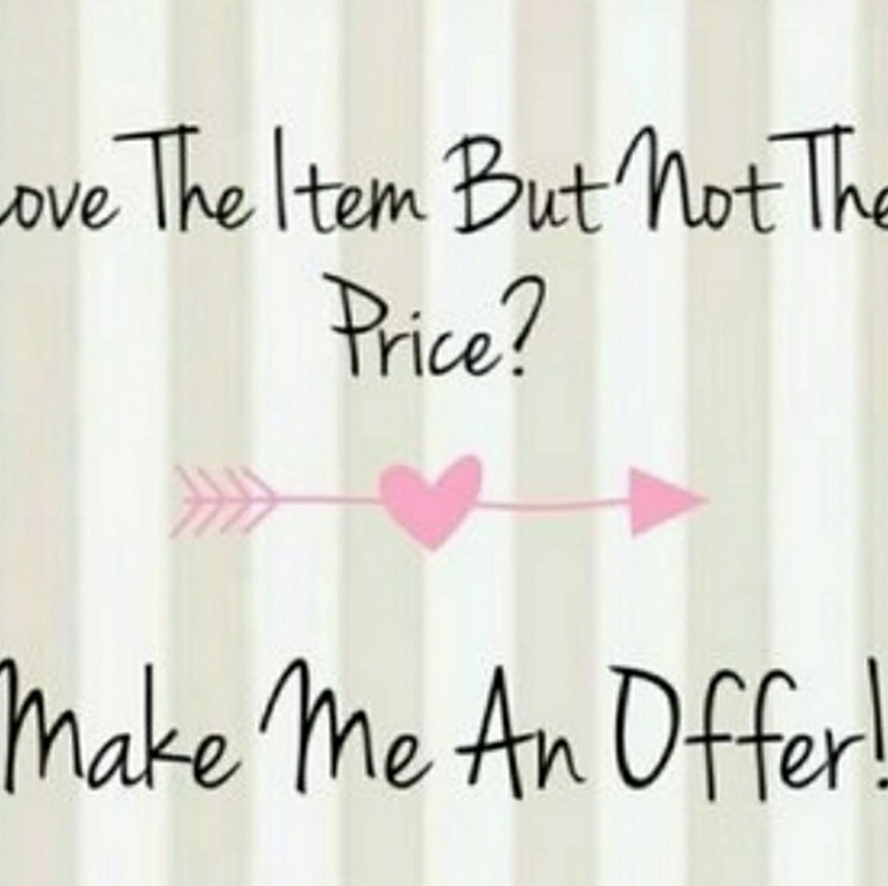 Bundle & Save💲🛍️  All offers welcomed
